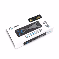 AISENS ASM2-RGB013B contenitore di unità di archiviazione Box esterno SSD Nero M.2 - Vista aggiuntiva 6