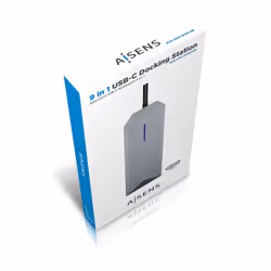 AISENS ASUC-9P001-GR replicatore di porte e docking station per laptop Cablato Thunderbolt 3 Grigio - Vista aggiuntiva 7