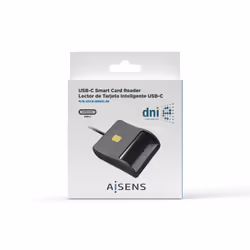 AISENS ASCR-SN03C-BK lettore di controllo di accesso Lettore di controllo accessi USB Nero - Vista aggiuntiva 6