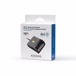 AISENS ASCR-SN03C-BK lettore di controllo di accesso Lettore di controllo accessi USB Nero - Vista aggiuntiva 7