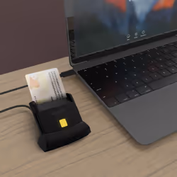 AISENS ASCR-SN04CSD-BK lettore di controllo di accesso Lettore di controllo accessi USB Nero - Vista aggiuntiva 8