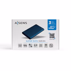 AISENS ASE-2525PB contenitore di unità di archiviazione Custodia per Disco Rigido (HDD) Blu marino 2.5" - Vista aggiuntiva 6