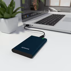 AISENS ASE-2525PB contenitore di unità di archiviazione Custodia per Disco Rigido (HDD) Blu marino 2.5" - Vista aggiuntiva 8
