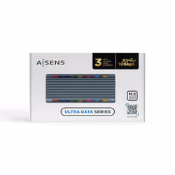 AISENS ASM2-RGB011GR contenitore di unità di archiviazione Box esterno SSD Grigio M.2 - Vista aggiuntiva 6