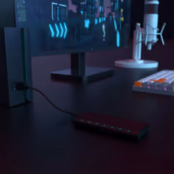 AISENS ASM2-RGB012B contenitore di unità di archiviazione Box esterno SSD Nero M.2 - Vista aggiuntiva 8
