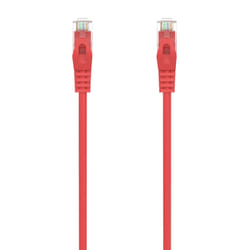 AISENS A145-0558 cavo di rete Rosso 0,5 m Cat6a U/UTP (UTP)