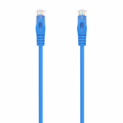 AISENS A145-0572, 0,5 m, Cat6a, U/UTP (UTP), RJ-45, RJ-45, Blu