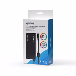 AISENS ASLC-90WAUTO-BK adattatore e invertitore Interno 90 W Nero - Vista aggiuntiva 7