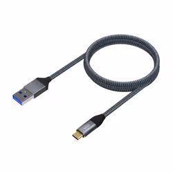 AISENS A107-0630 cavo USB USB 3.2 Gen 2 (3.1 Gen 2) 0,5 m USB C USB A Grigio
