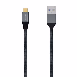 AISENS A107-0633, 2 m, USB C, USB A, USB 3.2 Gen 2 (3.1 Gen 2), 10 Gbit/s, Grigio