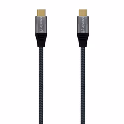 AISENS A107-0634, 2 m, USB C, USB C, USB4 Gen 2x2, 20 Gbit/s, Grigio
