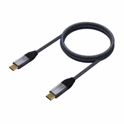 AISENS A107-0634 cavo USB USB4 Gen 2x2 2 m USB C Grigio