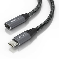 AISENS A107-0636 cavo USB USB 3.2 Gen 2x2 2 m USB C Grigio