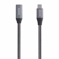 AISENS A107-0636 cavo USB USB 3.2 Gen 2x2 2 m USB C Grigio