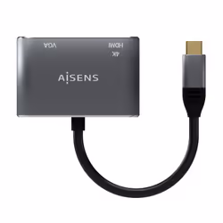 AISENS A109-0627 adattatore grafico USB 3860 x 2160 Pixel Grigio