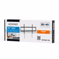 AISENS WT90F-119 Supporto TV a parete 2,29 m (90") Nero - Vista aggiuntiva 4