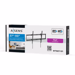 AISENS WT90T-121 Supporto TV a parete 2,29 m (90") Nero - Vista aggiuntiva 4