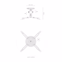 AISENS CP03TSR-129 supporto per proiettore Soffitto Bianco - Vista aggiuntiva 4