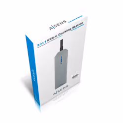 AISENS ASUC-5P003-GR replicatore di porte e docking station per laptop Cablato USB 3.2 Gen 1 (3.1 Gen 1) Type-C Grigio - Vista aggiuntiva 6