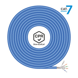 AISENS A146-0664 cavo di rete Blu 100 m Cat7 SF/UTP (S-FTP)