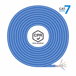 AISENS A146-0666, 500 m, Cat7, SF/UTP (S-FTP), Blu