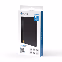 AISENS ASE-2524B contenitore di unità di archiviazione Box esterno SSD Nero 2.5" - Vista aggiuntiva 4