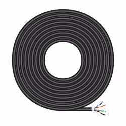 AISENS A135-0674, 305 m, Cat6, F/UTP (FTP), Nero