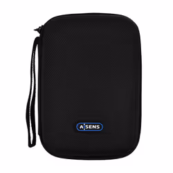 AISENS ASBG-003-BK, Custodia a tasca, Oxford, Nero, 2.5", 2.5", 110 mm