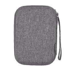 AISENS ASBG-005-GR, Custodia a tasca, Cotone, Lino, Grigio, 2.5", 2.5", 110 mm
