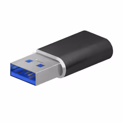 AISENS A108-0678, USB Type-C, USB tipo A, Nero