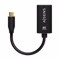 AISENS A109-0690 cavo e adattatore video 0,15 m USB tipo-C DisplayPort Nero - Vista aggiuntiva 2