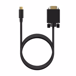 AISENS A109-0693 cavo e adattatore video 1,8 m USB tipo-C VGA (D-Sub) Nero