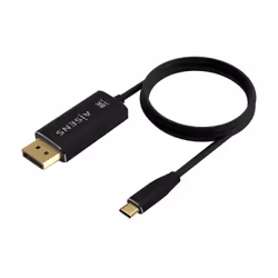 AISENS A109-0687 cavo e adattatore video 1,8 m USB tipo-C DisplayPort Nero