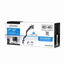 AISENS DT32TSR-139 Supporti a parete per TV 32" Scrivania Nero - Vista aggiuntiva 6