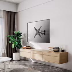 AISENS WT55TSE-153 Supporto TV a parete 139,7 cm (55") Nero - Vista aggiuntiva 6