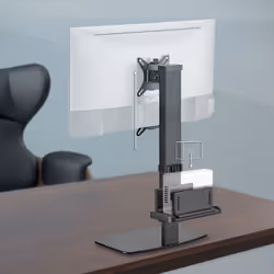AISENS DT32TSR-165 Supporti a parete per TV 32" Scrivania Nero - Vista aggiuntiva 4