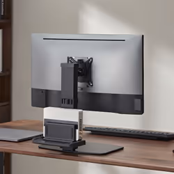 AISENS DT32TSR-165 Supporti a parete per TV 32" Scrivania Nero - Vista aggiuntiva 5