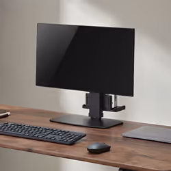 AISENS DT32TSR-165 Supporti a parete per TV 32" Scrivania Nero - Vista aggiuntiva 6