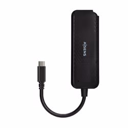 AISENS A109-0715 hub di interfaccia USB 3.2 Gen 1 (3.1 Gen 1) Type-C 5000 Mbit/s Nero