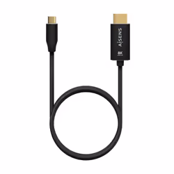 AISENS A109-0711 cavo e adattatore video 1 m USB tipo-C HDMI tipo A (Standard) Nero