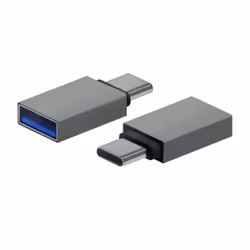 AISENS A108-0718, USB-C, USB-A, Grigio
