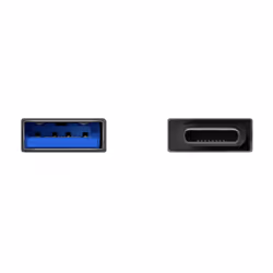 AISENS A108-0718 adattatore per inversione del genere dei cavi USB-C USB-A Grigio