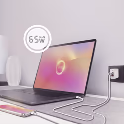 AISENS ASCH-65W3P007-W Caricabatterie per dispositivi mobili Universale Bianco AC Ricarica rapida Interno - Vista aggiuntiva 6