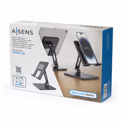 AISENS MS2PXXL-183 supporto per personal communication Supporto passivo Telefono cellulare/smartphone, Tablet/UMPC Nero - Vista aggiuntiva 4