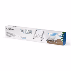 AISENS LPS3M-177 supporto per laptop Supporto per laptop e tablet Argento 38,1 cm (15") - Vista aggiuntiva 4