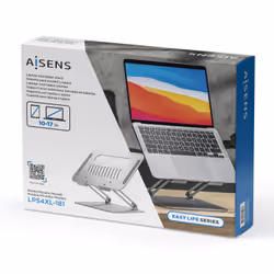 AISENS LPS4XL-181 supporto per laptop Supporto per laptop e tablet Argento 17" - Vista aggiuntiva 4
