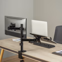 AISENS DTL32TSR-193 Supporti a parete per TV 32" Scrivania Nero - Vista aggiuntiva 5