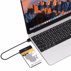 AISENS ASE-25A03B contenitore di unità di archiviazione Custodia per Disco Rigido (HDD) Nero 2.5" Alimentazione USB - Vista aggiuntiva 4