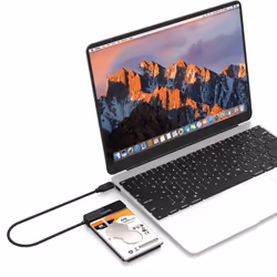AISENS ASE-25C04B contenitore di unità di archiviazione Custodia per Disco Rigido (HDD) Nero 2.5" Alimentazione USB - Vista aggiuntiva 4