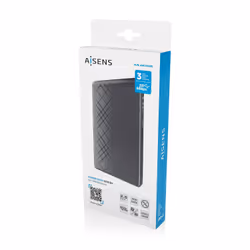 AISENS ASE-2522B contenitore di unità di archiviazione Box esterno HDD/SSD Nero 2.5" - Vista aggiuntiva 8